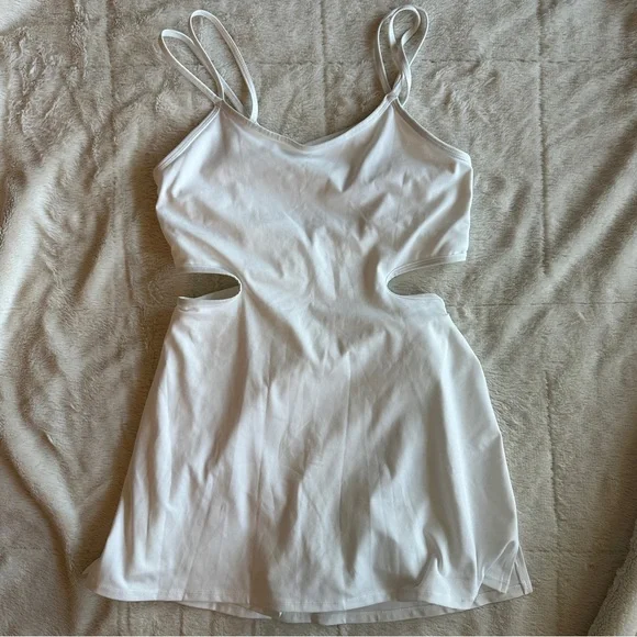 NWOT Free People One More Serve Skortsie Tennis Dress Onesie, M - Picture 5 of 10
